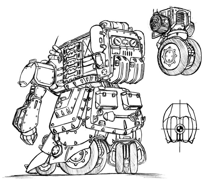 リアルロボットのtwitterイラスト検索結果 古い順
