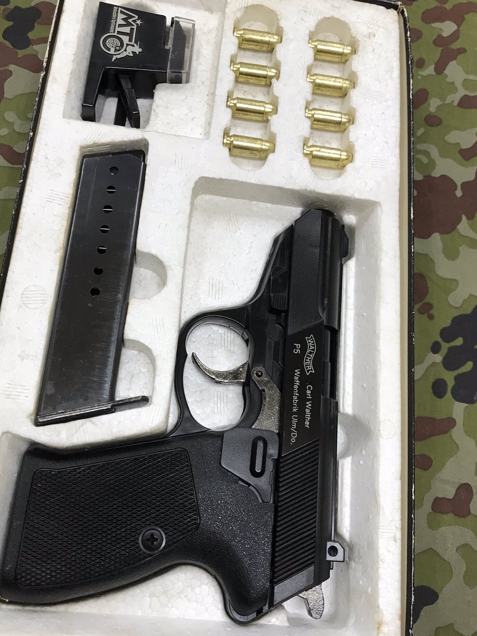超希少マツシロ製AＢＳ樹脂モデルガン ワルサーＰ５ 未発火 合法品 カート付 グルカ秋葉原 シークレットベース على X: 