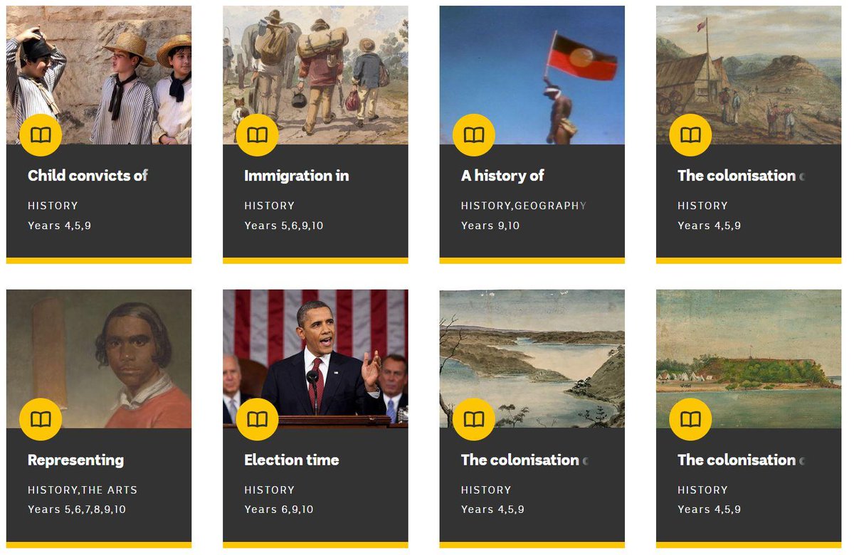 Explore 40+ #history multimedia resources that are aligned to the Australian Curriculum! Explore convict history, the impacts of colonisation, #Indigenous histories and cultures and more: ab.co/3e5b9Lk