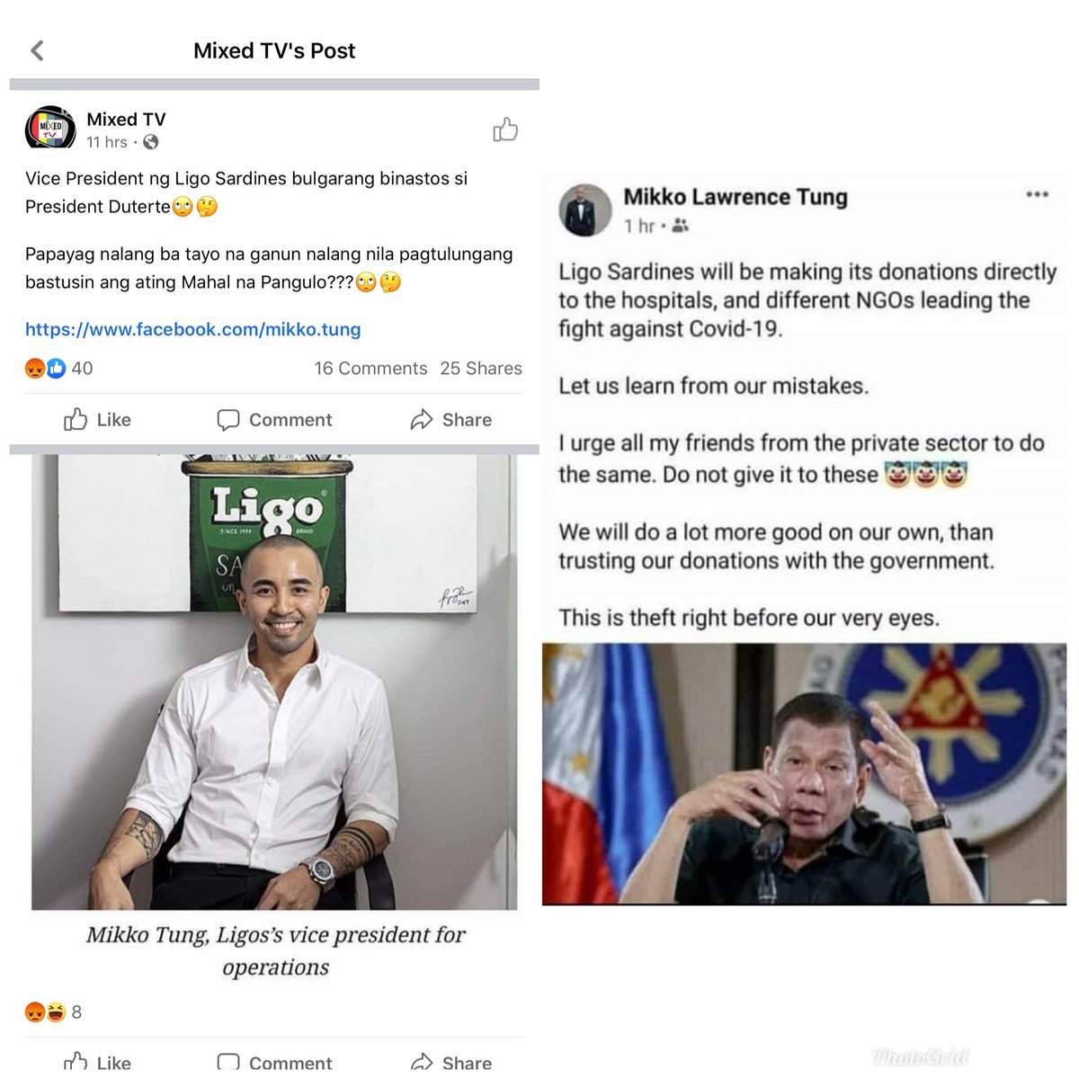 coachangelbeck's tweet image. When the VP of @LigoSardinesPH  starting a fire.if u wanna donate,GOOD!Dont mock nor add politics in it! #banligosardines #produterte #IStandWithDuterte #IStandWithPresidentDuterte #produtrte