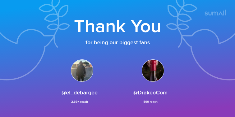 spxswingoptions's tweet photo. Our biggest fans this week: el_debargee, DrakeoCom. Thank you! via https://t.co/uCCmaccguh https://t.co/Rk5aIe9c2W
