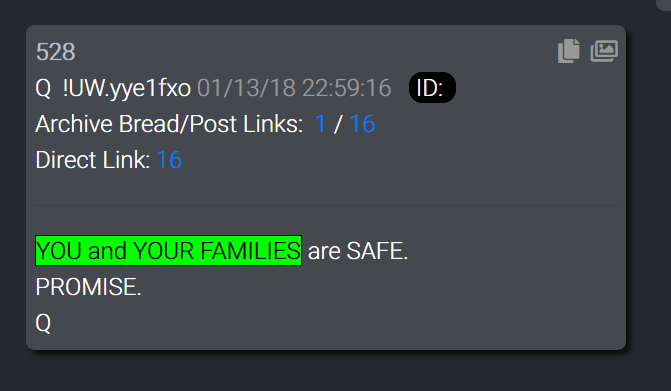 Take time to learn the coms... Your whole life has brought you to this point... EyEs ON. WWG1WGA