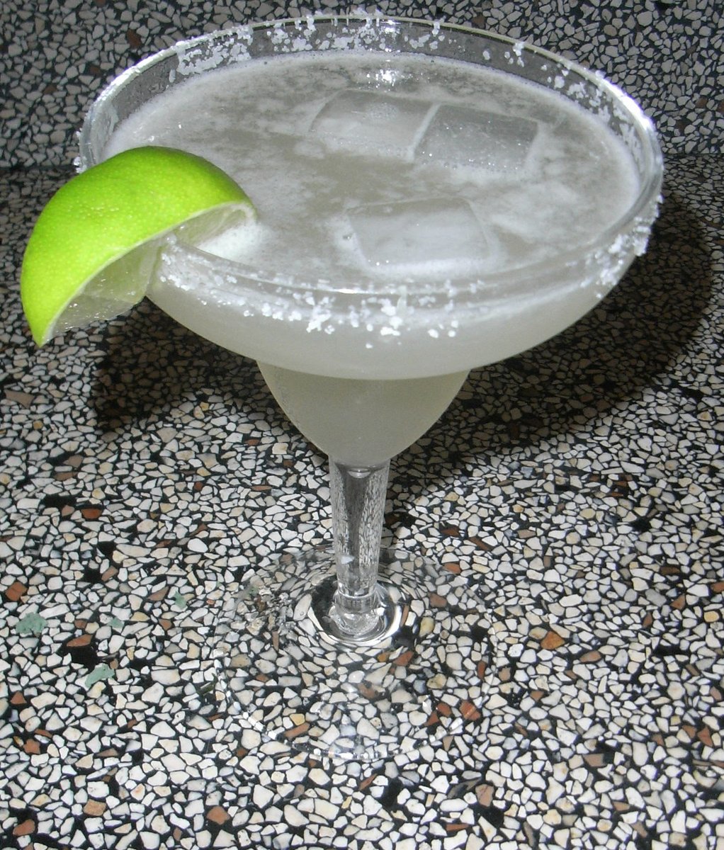 Okay, it's cocktail-thirty all day every day, so let's talk booze!A margarita is not margarita mix from a bottle and cheap tequila. A real margarita has four ingredients: Tequila, fresh lime juice, Cointreau or Triple Sec, and ice. That's it.