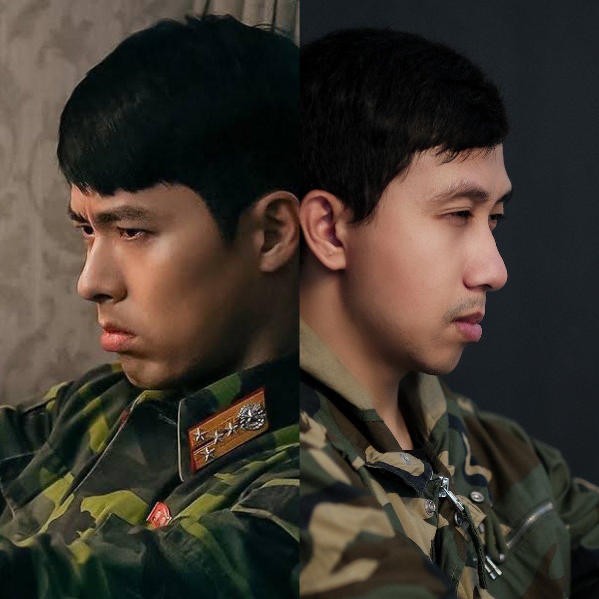 Annyeong, Kapten Ri tuh emang berwibawa banget ya, apalagi di foto kedua 😌