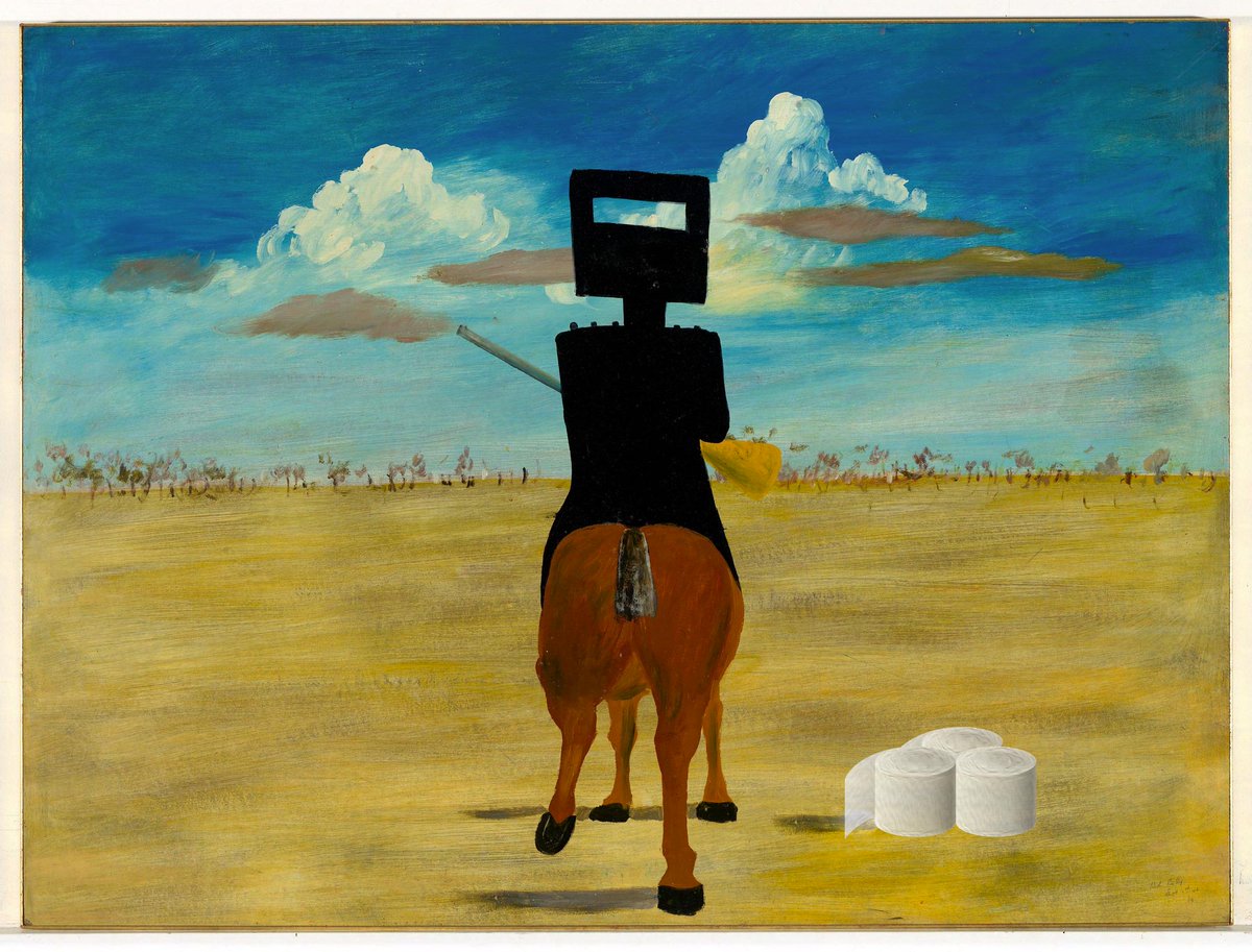 Sidney Nolan knew better. He knew Ned Kelly would retrieve from hoarders, and hopefully give it all back.