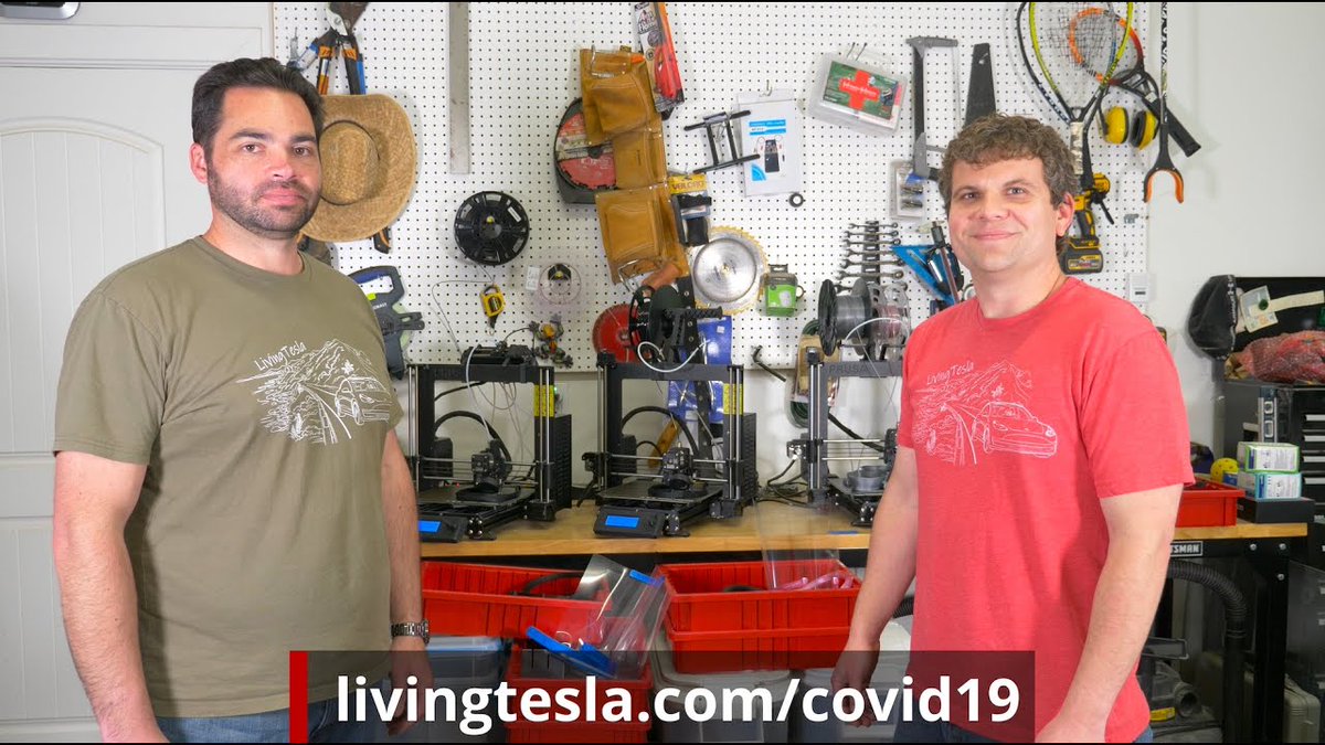 EveryAmp's tweet image. We've automated our "Autoshield" face shield production for 24\7 operations. Printing in our sleep.
Check it out:
👉youtu.be/gVObd0i1pr8👈
Find out more at:
LivingTesla.com/covid19

@josefprusa @Prusa3D #maker #COVID19 #Autoshield #facemasks