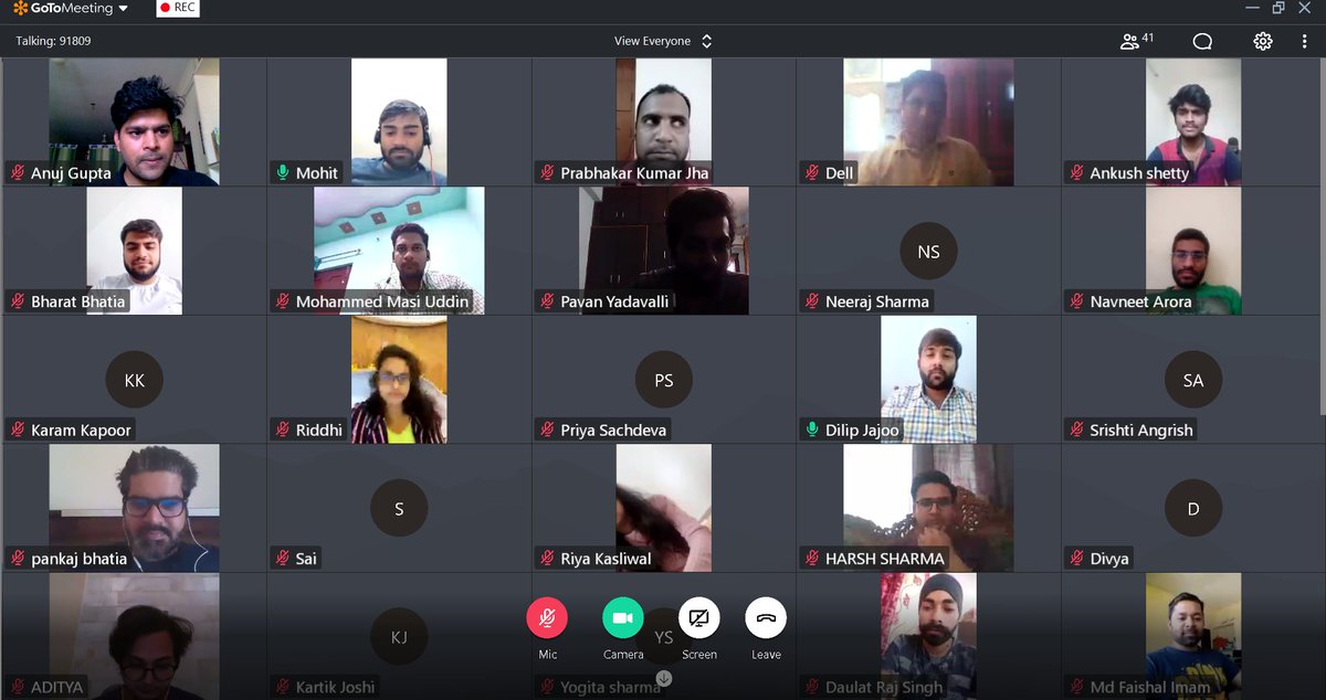 AnujEnergy's tweet photo. This is how we celebrated @Design2O 7th Anniversary over the Video Conferencing. It was great to have amazing feedback and ideas from all the team members. #D2Oturns7 #HappyAnniversary @GoToMeeting #TeamD2O #D2OGlobal #Sustainability # https://t.co/YWzp7cQY6g