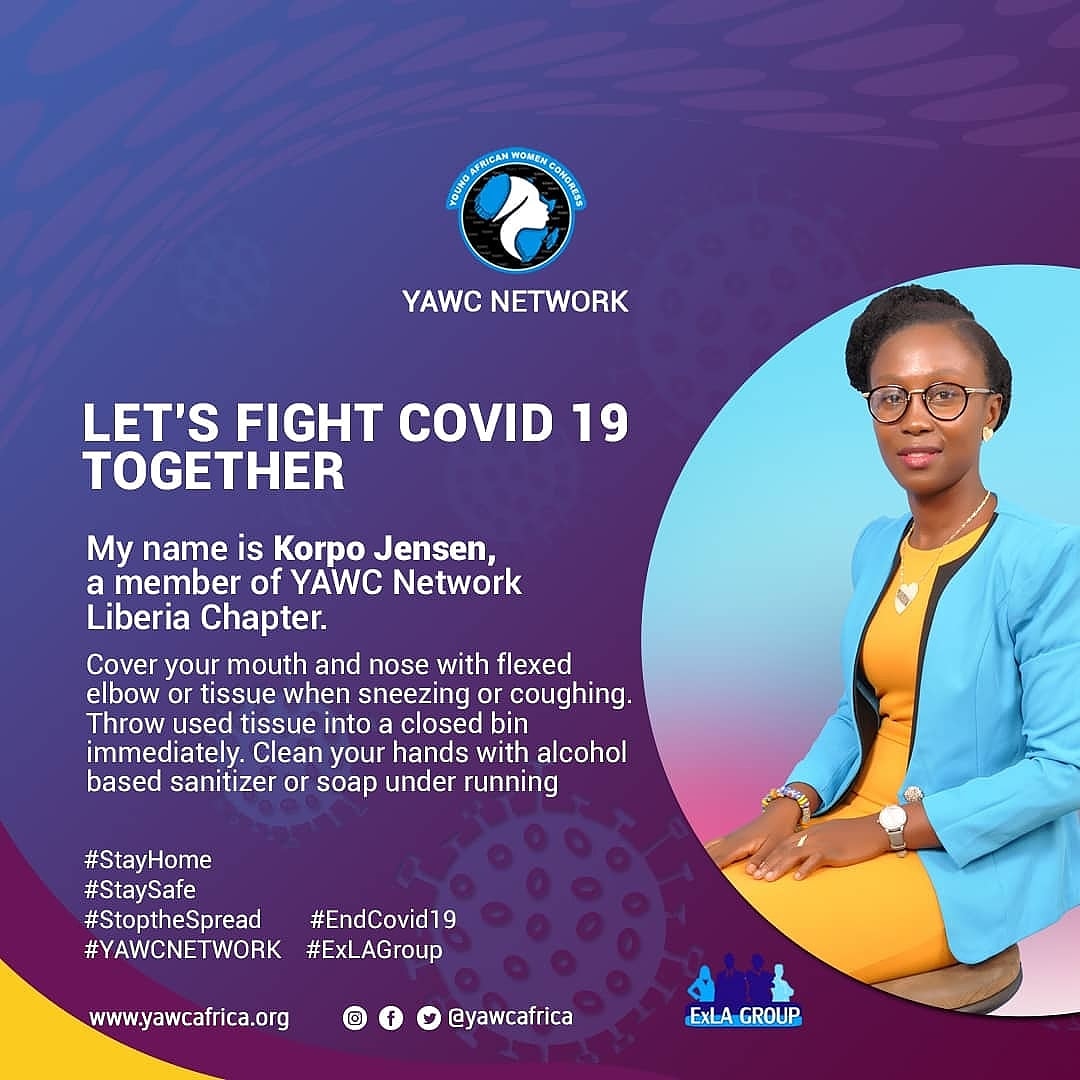 ExLA_Group's tweet photo. We are together in this fight.
This is a YAWC Network- ExLA Group campaign to end Covid-19.
#StayHome #StaySafe
#StoptheSpread
#EndCovid19
#YAWCNetwork
#ExLAGroup https://t.co/jLaIrCSeKA