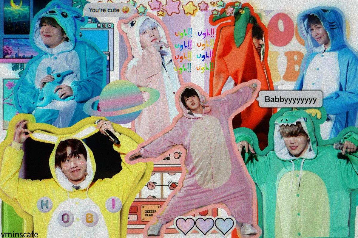 taekookscafe_'s tweet image. i did smth its so cute 💜