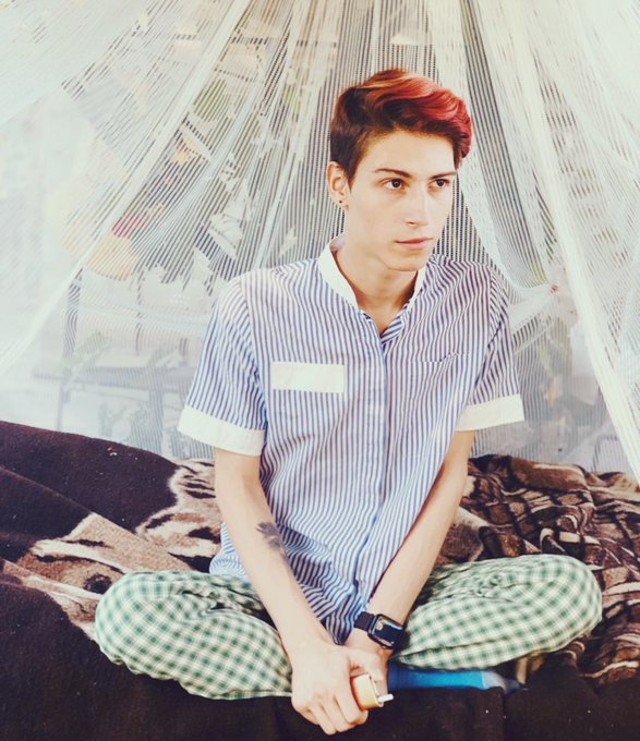 I look at my old photos, and it seems to me that not only fair hair suits me? And what do you think?