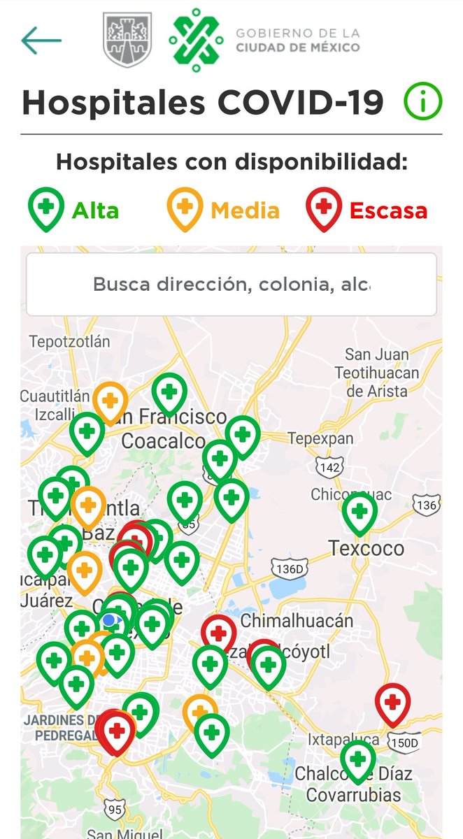 ¿Presentas síntomas graves de COVID-19 y necesitas atención urgente? En CDMX habilitaron hospitales para atender estos casos; verifica la disponibilidad y cercanía en: hospitales.covid19.cdmx.gob.mx o desde la App CMDX publicada por <a href="/LaAgenciaCDMX/">Agencia Digital de Innovación Pública (ADIP)</a>: play.google.com/store/apps/det…