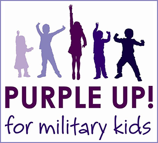 fcpsnews's tweet photo. April is the Month of the Military Child. Did you know FCPS is home to nearly 14,000 military-connected youth? Celebrate them by wearing purple on Wednesday, 4/22, and tweeting your photo with  #PurpleUpVirginia #PurpleUpFCPS.  https://t.co/VxYjH7iC27 https://t.co/WyWMgGG4yw
