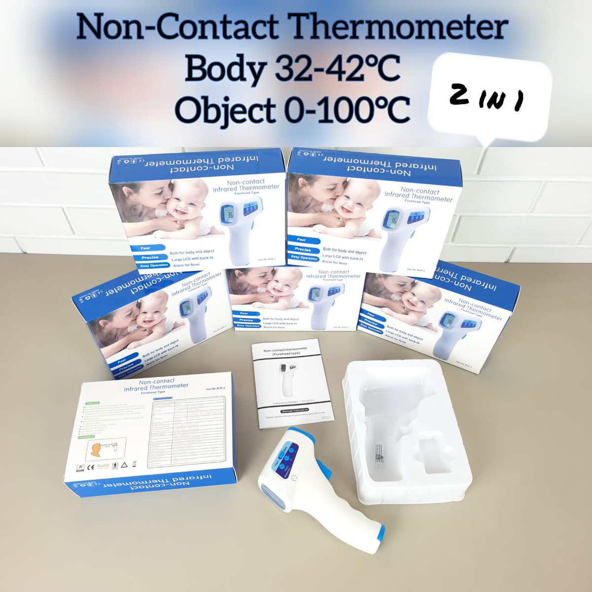 Alamoe_yaky's tweet photo. Thermometer gun.
Barang ready,akurasi ok banget gak kayak yg lain..bisa 0 - 100 °C
Ready surabaya ya
081234555670 #thermometergun #thermometerinfrared https://t.co/SI3YgprNW4