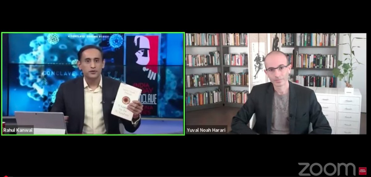 yuval noah harari twitter