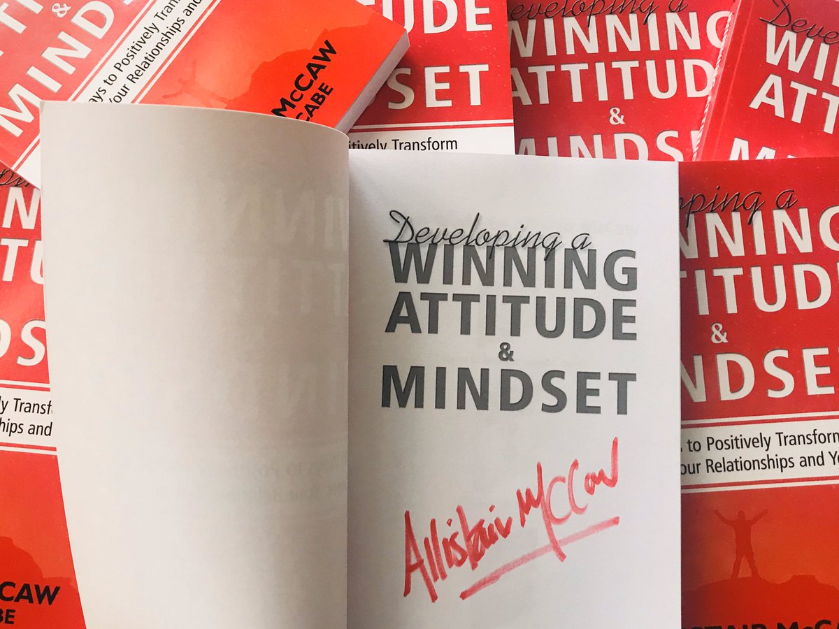 AllistairMcCaw's tweet photo. I’m giving away 3 signed copies of my new book on my Twitter, Instagram: ‘bechampionminded’ &amp; Facebook: ‘Allistair McCaw Page’ Simply share this post to stand a chance of winning a copy. Winners announced Monday 6pm EST. Good luck! https://t.co/X6zXb9EAcf