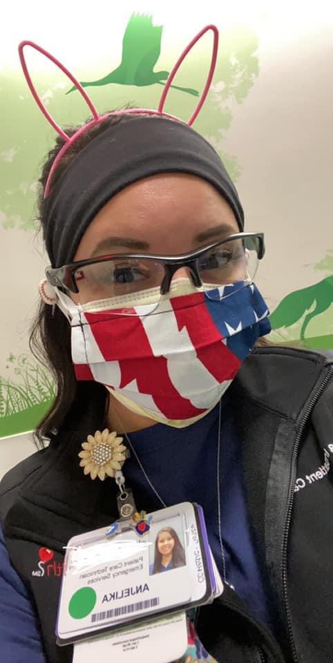nettie0818's tweet photo. Continued prayers for my baby girl and all the healthcare workers, who work on the frontlines. THANK YOU ALL FOR YOUR SERVICE!๐๐ฝ๐๐ฝ #Easteratwork #covid19 #proudmom https://t.co/UpUM4jb7it