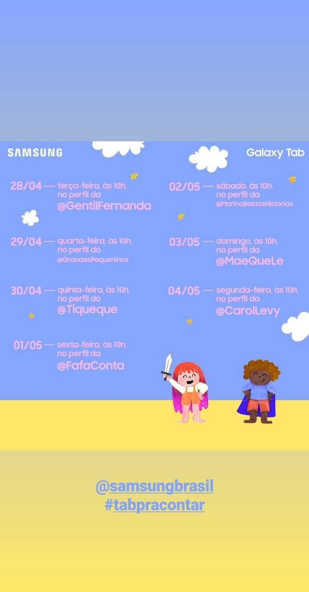 InfosRomuloE's tweet photo. 📸 | Romulo via Instagram Stories (romuloestrela), divulgando o Samsung #tabpracontar. [7/7] https://t.co/kgQWWcWSz8