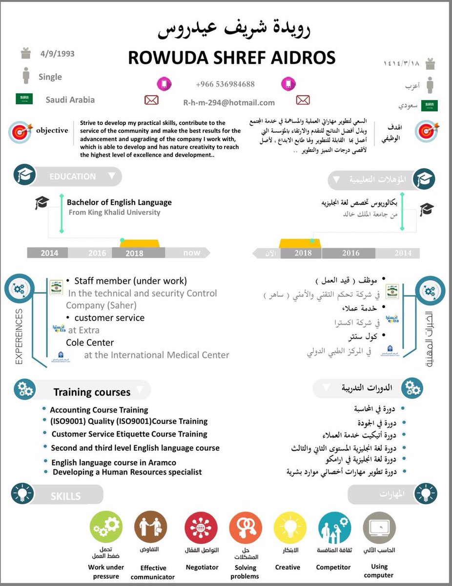 خبرة كبيرة في #تصميم #السيرة_الذاتية بطرق احترافية تزيد فرصتك للوظيفة 
للحجز على الواتساب (0542751553)
لدينا العديد من النماذج الحديثة.
.
.
.
.
.
#تمويل_بيت_العمر
#الطايف_الان
#اسفين
#لودو_الجديده
#الرياض
#الدمام
#السعودية
#وظائف
#عمل
#انفوجرافيك
#سيرة_ذاتية