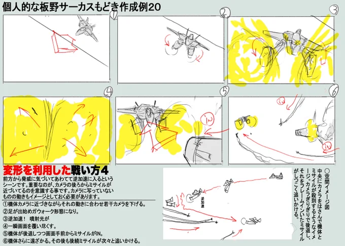 逆噴射を使った作画シーンについて取り上げてみました カメラに近づくときにタメを入れるとかっこよくなりますね#絵描きさんとつながりたい #板野サーカス #アニメ好きと繫がりたい #作画 #マクロス#創作クラスタさんと繋がりたい 