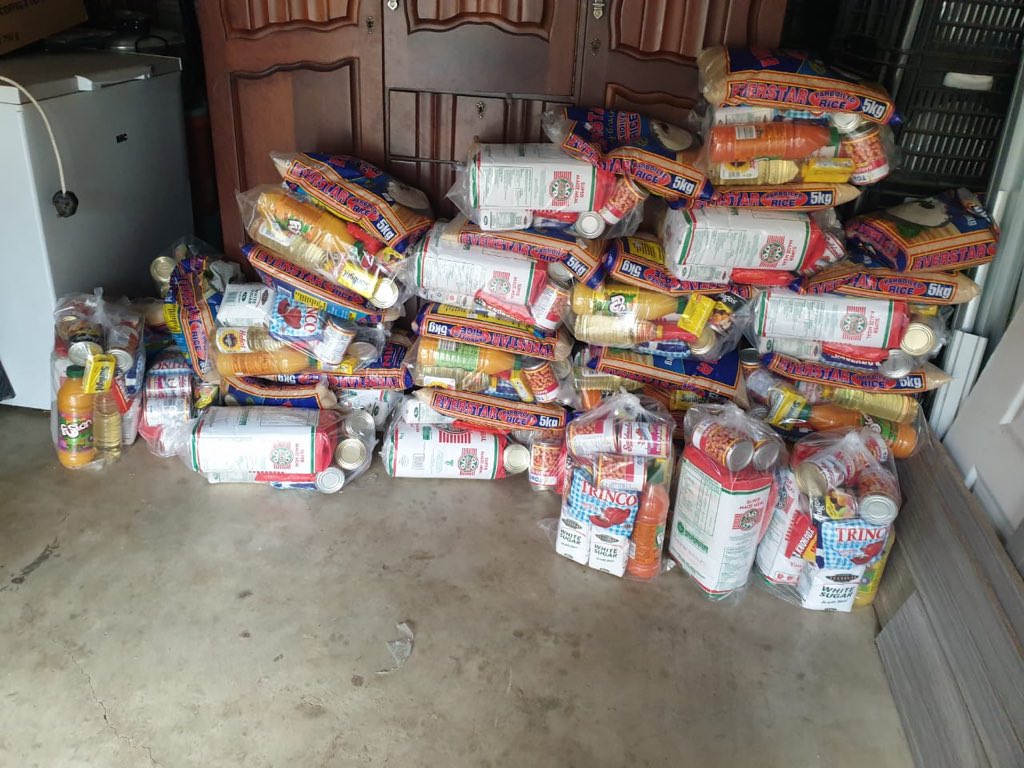 As MazibukoZ &amp; Associates, we have delivered these food parcels to 10 families in Portshepstone #Lockdown