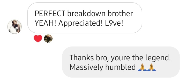 Johnnyreaction1's tweet photo. @CryptTheRapper Tech is one of the realist guys out there. 90% of rappers etc neglect fans and especially reactors etc but for him to actually watch, comment, message, and follow on social media just goes to show how much of good guy he is https://t.co/reK8cXpci2