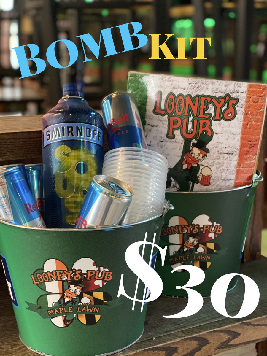 Looneys_Maple's tweet photo. SoUr BerRy bOmB kiT ! 😜 $30 gets you a bottle of Smirnoff Sour Berry Lemon (YUM), 6 Red-Bull’s (your choice of regular or sugar free), and 10 bomb cups !! 🍋 #sundayfunday #looneyspub #maplelawn https://t.co/SHzgdaAA5Q