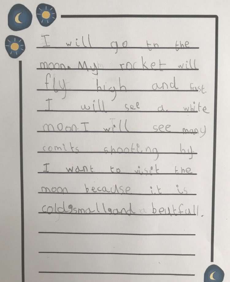 ReptonAB_EYFS's tweet photo. If you could go anywhere in your very own rocket, where would you go? Butterflies have some INCREDIBLE ideas. ZOOMING over the moon Butterflies! Thank you Nael for my socks too. @FMKDXB_English @ForemarkeDubai @KHDA @WhichSchool_UAE https://t.co/dg2fLZbsmf
