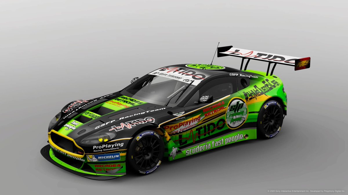 Esta tarde cerramos el fin de semana con SFP_suelpes <a href="/SFP_Suelpes/">SFP_Suelpes</a> a las 19:00 en la sala corazones con el Aston Martín en el campeonato de @JokersTeamGT