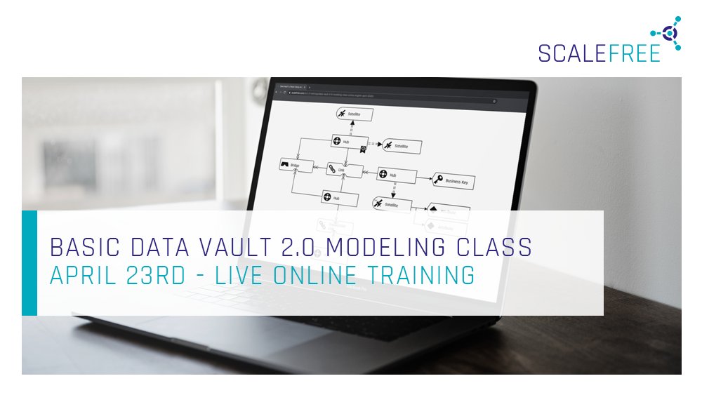 ScalefreeCOM's tweet image. #DataVaultModeling is based on a hub and spoke architecture that scales well and is to extend. #Hubs provide a unique set of business keys. #Links integrate the business keys #satellites, provide descriptive data. Learn Data Vault 2.0 Modeling and sign up  ow.ly/IVV450zeFhe