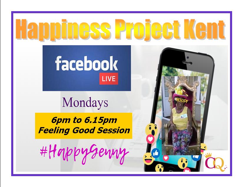 happinesskent's tweet photo. Join us tomorrow 20th Monday 20th April 6pm to 6.15pm
Facebook live event #HappinessProjectKent #GetKentSmiling #HappyKent with @confident_queen #HappyGenny https://t.co/B6COMukq57