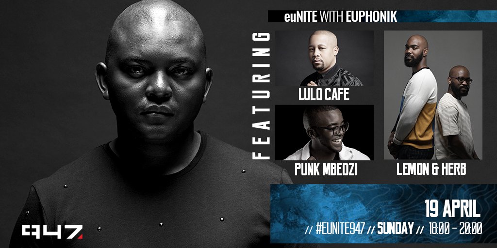 PunkMbedzi's tweet photo. Don't forget to tune in to #euNITE947 tonight. @947 https://t.co/dZf1r7kCDB
