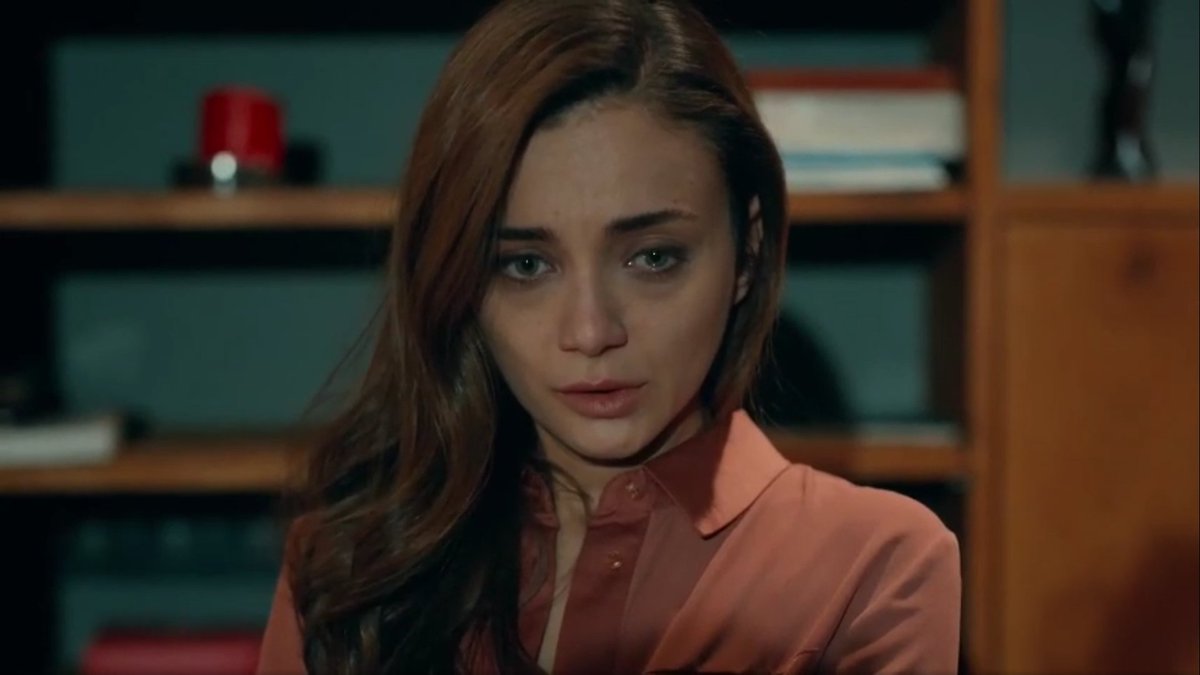 Because he thought that its the right decision To be taken for the family sake and for him who is fighting so as not To become a copy paste of his father,however,he still wanted efsun To express Her thoughts,To say that she understands him,that she stands by him  #cukur  #EfYam ++