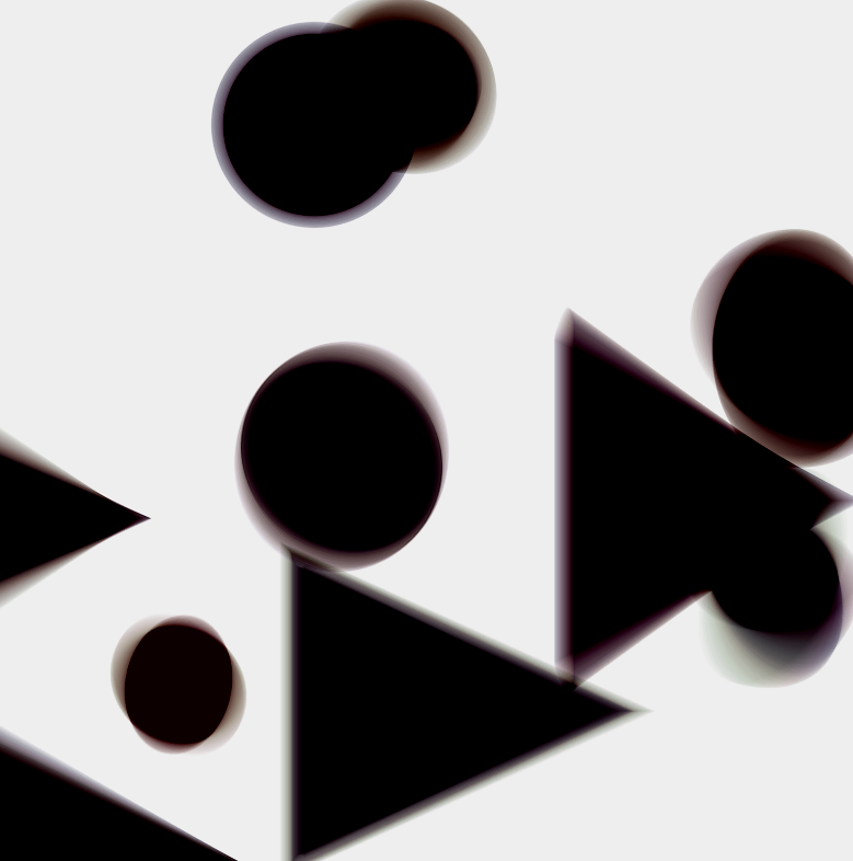 図形×パーリンノイズ×減算混色
の組み合わせが好き☻

#Processing #creativecoding
#generative