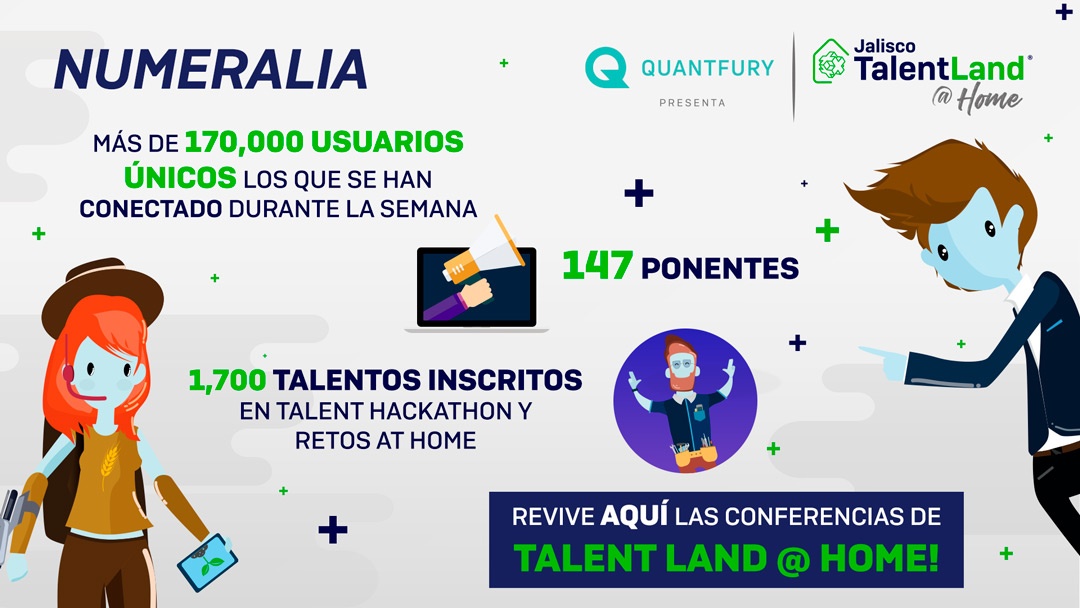 blackvamp's tweet photo. Han sido más de 170,000 usuarios únicos participando en Jalisco Talent Land @ Home. A continuación vienen 6 eventos más online. #TalentLand #TalentAtHome https://t.co/3Yu2wYCCbk https://t.co/Ef5bRnam0h