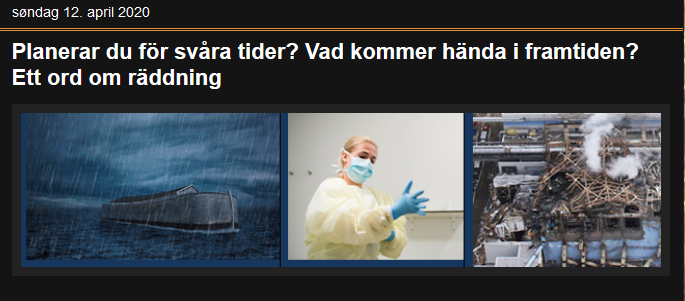 Dragonfly921's tweet photo. Ödmjuk profetisk varning till Sverige- åka eller stanna kvar?
Planerar du för svåra tider? Vad kommer hända i framtiden? Ett ord om räddning
#svpol #profetia #krig #Corona #Covid19 #Kris #kyrka #tro

https://t.co/XmL4XielxE https://t.co/o0xJSOQQBi