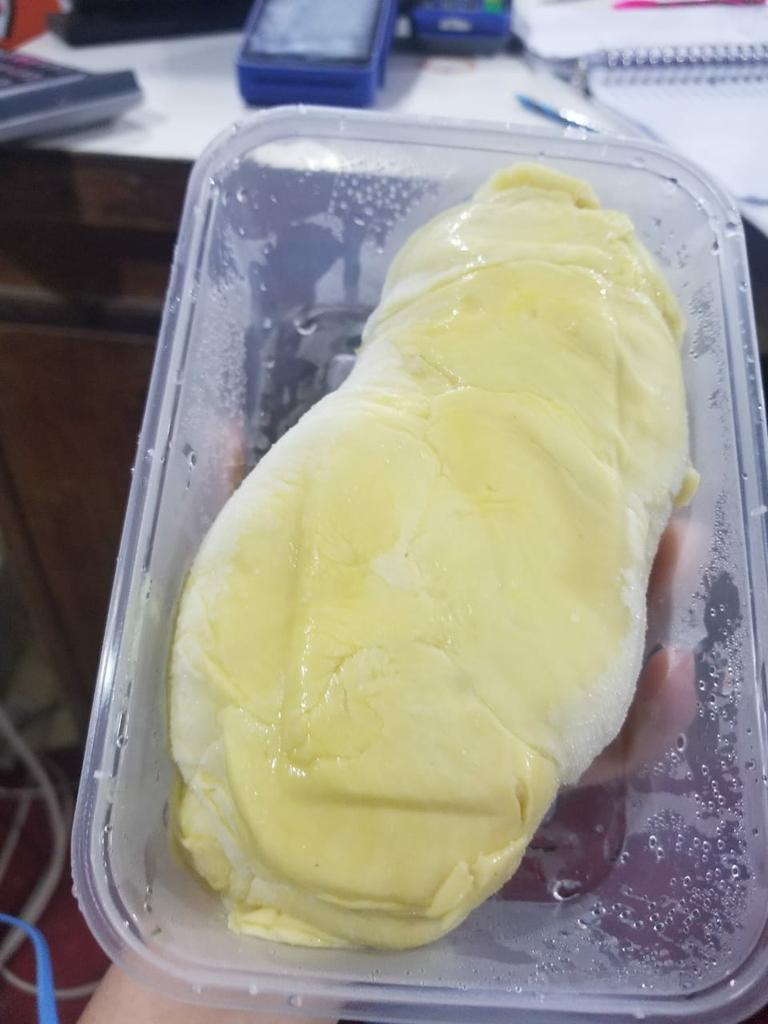 AndyNopha's tweet photo. DURIAN MONTONG PALU 👍🏽
open PO untuk hari rabu gaes, silahkan di order gaes 🤤😍 #durian #durianmontongpalu #montongpalu #semarang #kotasemarang #tembalang 500 gram cuman 80.000 aja murah meriah gaes.. https://t.co/EzOTDAAgip