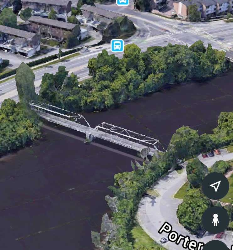 Built in 1894 to carry virus carrying citizens to their isolation island in the middle of the Rideau River, the iron truss bridge to Porters Island still exists...A Sunday Ottawa Islolation History...