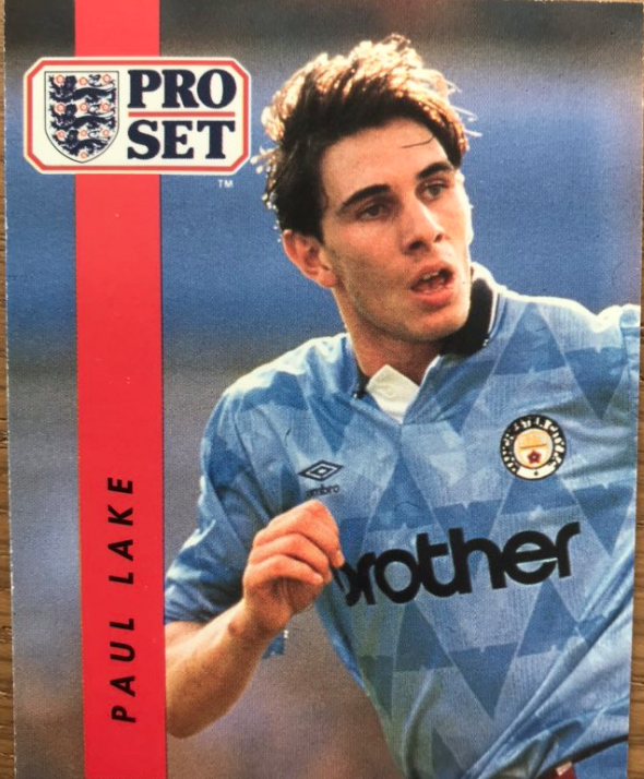 Paul Lake was very highly rated at Man City. His book "I'm Not Really Here" well worth a read.  #ProSetChallenge  #mancity