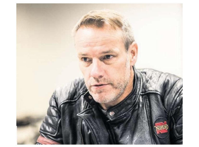 mattwardle's tweet photo. Can someone ask Stuart Garner what he’s doing with that jacket as I quite fancy it now? #Norton https://t.co/YRjYjDW9Nn