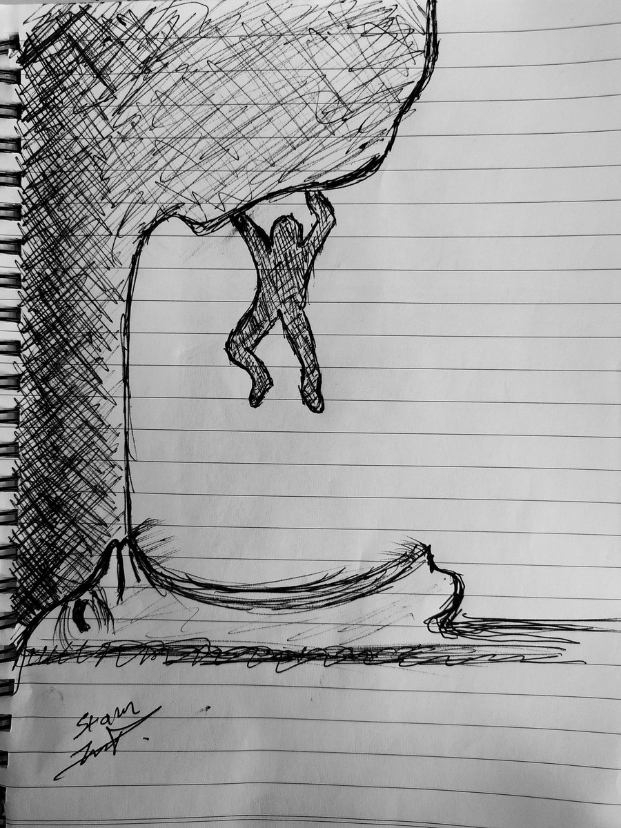 MoeMagdi's tweet photo. Drawing some random shit!
قلم حبر عادي وكراس مدرسة

#Random_shit https://t.co/sr0DRuEBXW