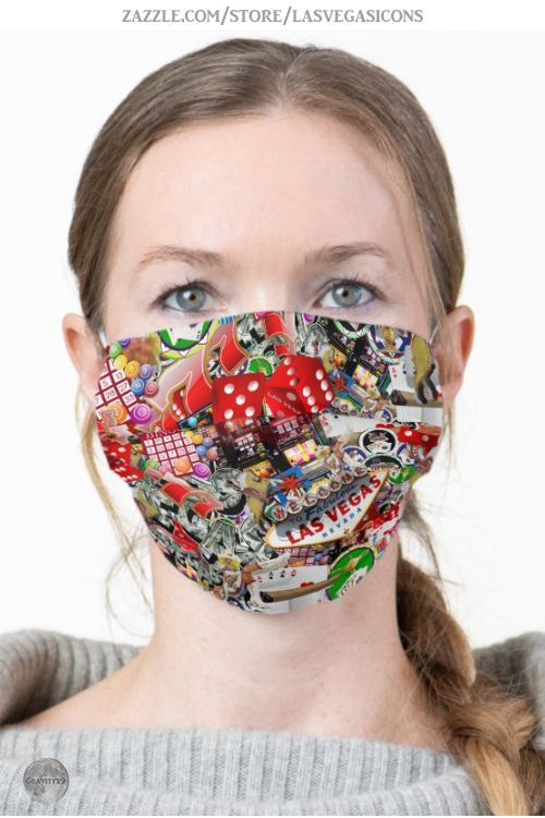 Gravityx9 on Twitter "Las Vegas Icons Gamblers Delight Cloth Face