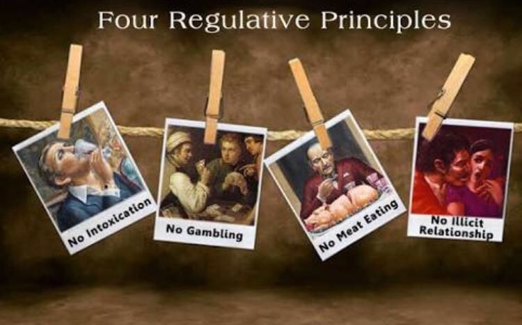 Iskcon,Inc. on Twitter: "ISKCON's 4 Regulative Principles: 1) No ...