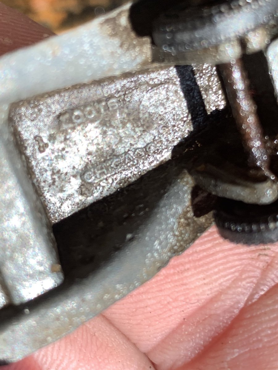 MnDetect's tweet photo. I love finding Tootsie Toys the name started as early as 1890’s. However, this particular MG Roadster Tootsie Toy is from the fifties and sixties and has the Tootsie stamp on the bottom which informs you it has been manufactured in Chicago. 
#detectmn #metaldetecting #tootsietoys https://t.co/dgHAm0eJLz