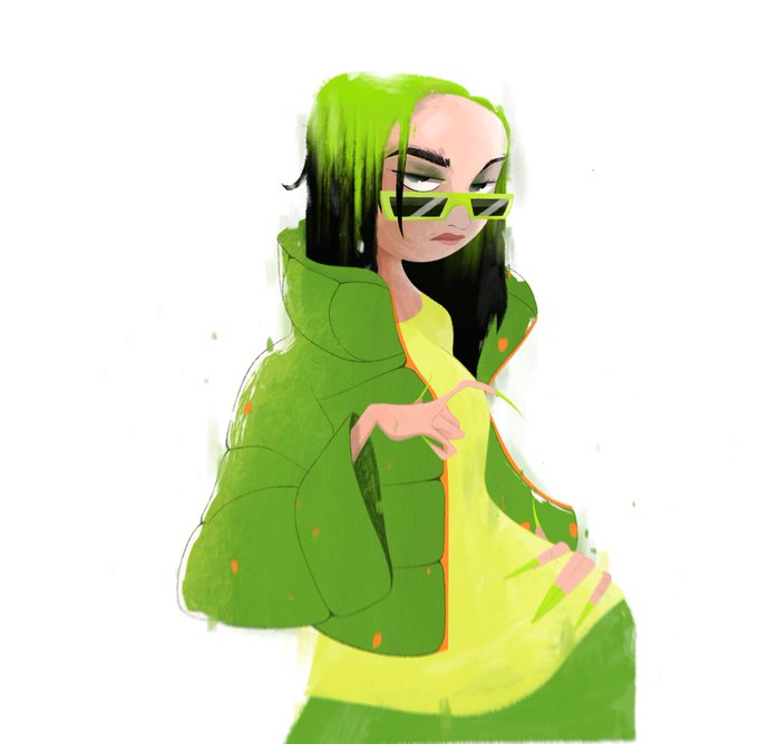 2nd of the #6fanartschallenge! Some Billie ? 