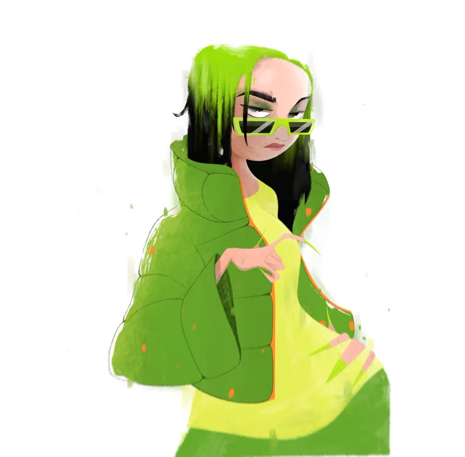 2nd of the #6fanartschallenge! Some Billie ? 