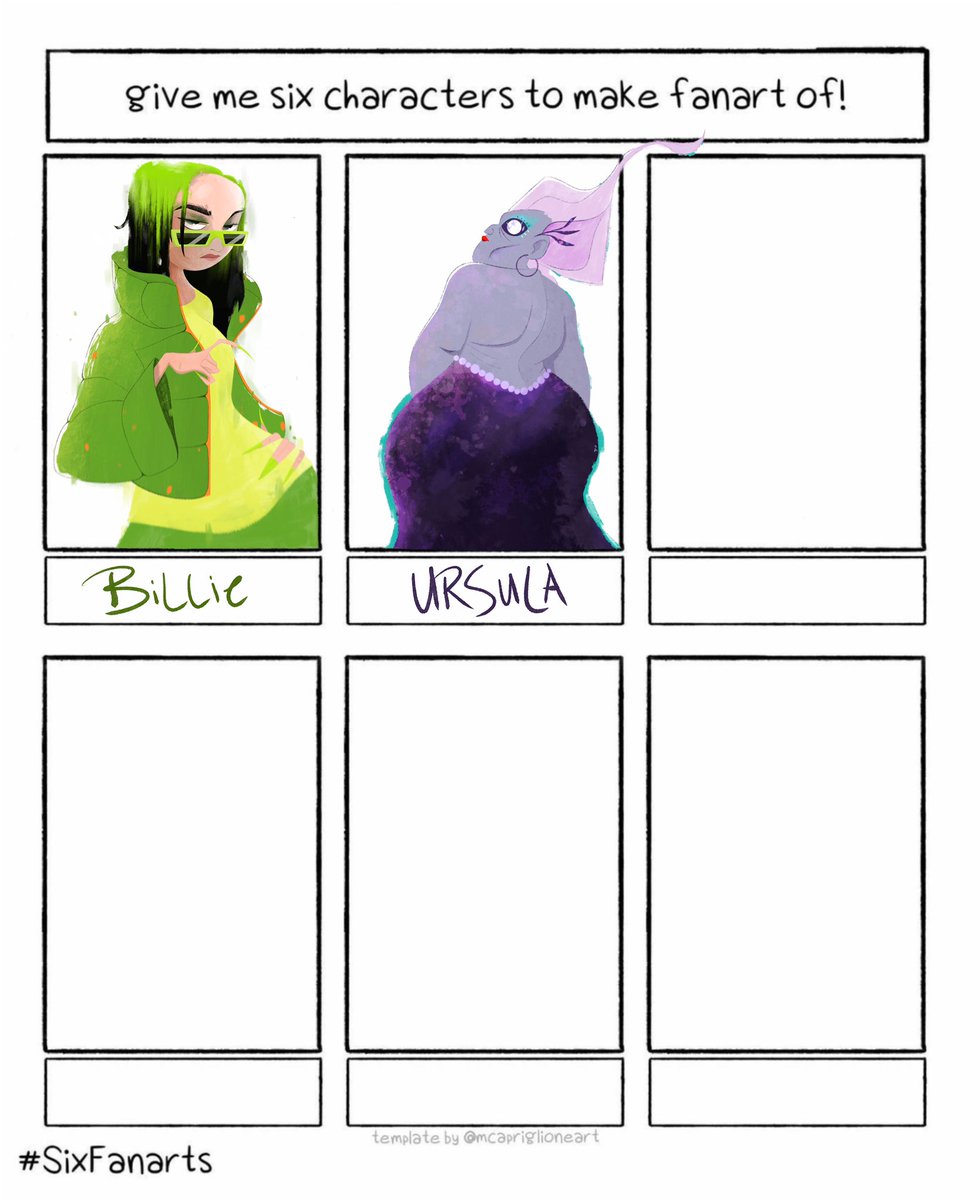 2nd of the #6fanartschallenge! Some Billie ? 