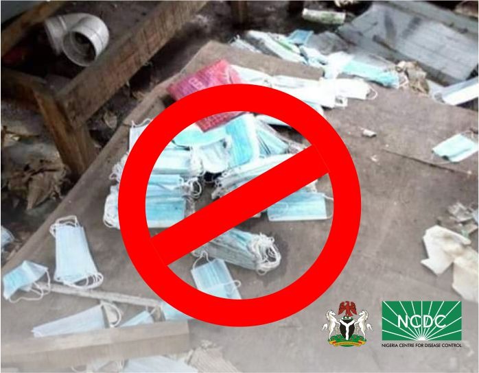 The use of face masks can pose a risk of #COVID19 infection when not handled &amp; disposed of properly. Please:

1. Wash your hands before wearing &amp; after removal of the mask
2. Do not touch the mask frequently 
3. Dispose the mask in a waste bin &amp; DO NOT reuse

#TakeResponsibility