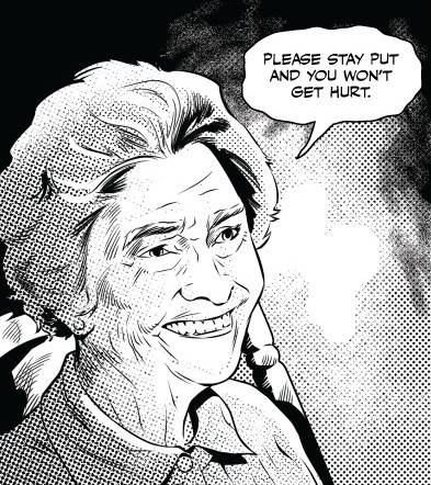 ACTurnerOnline's tweet photo. Some great advice from a crazy old lady.  More words of wisdom (and free scary comics) can be found at https://t.co/9WTLnRebAs. @AcidHorrors @PromoteHorror @screamfix @TrashEpics @findhorror @theboldmom @kreepazoidkelly @Horror_Retweet @sharethescreams @ShareTheHorror https://t.co/UPijMDgd0g