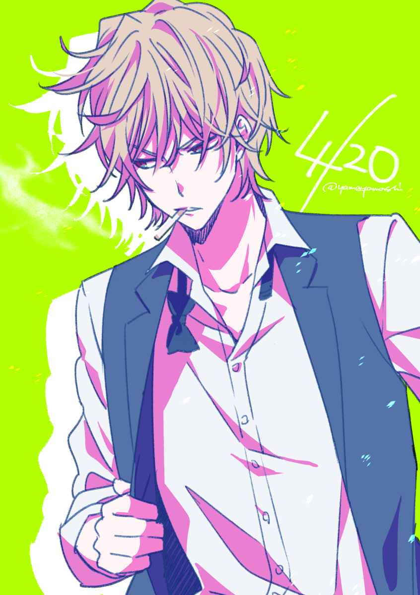「また1年静雄を愛でます!
#静雄の日
#4月20日は静雄の日 」|やまし*4/8感謝祭け2のイラスト
