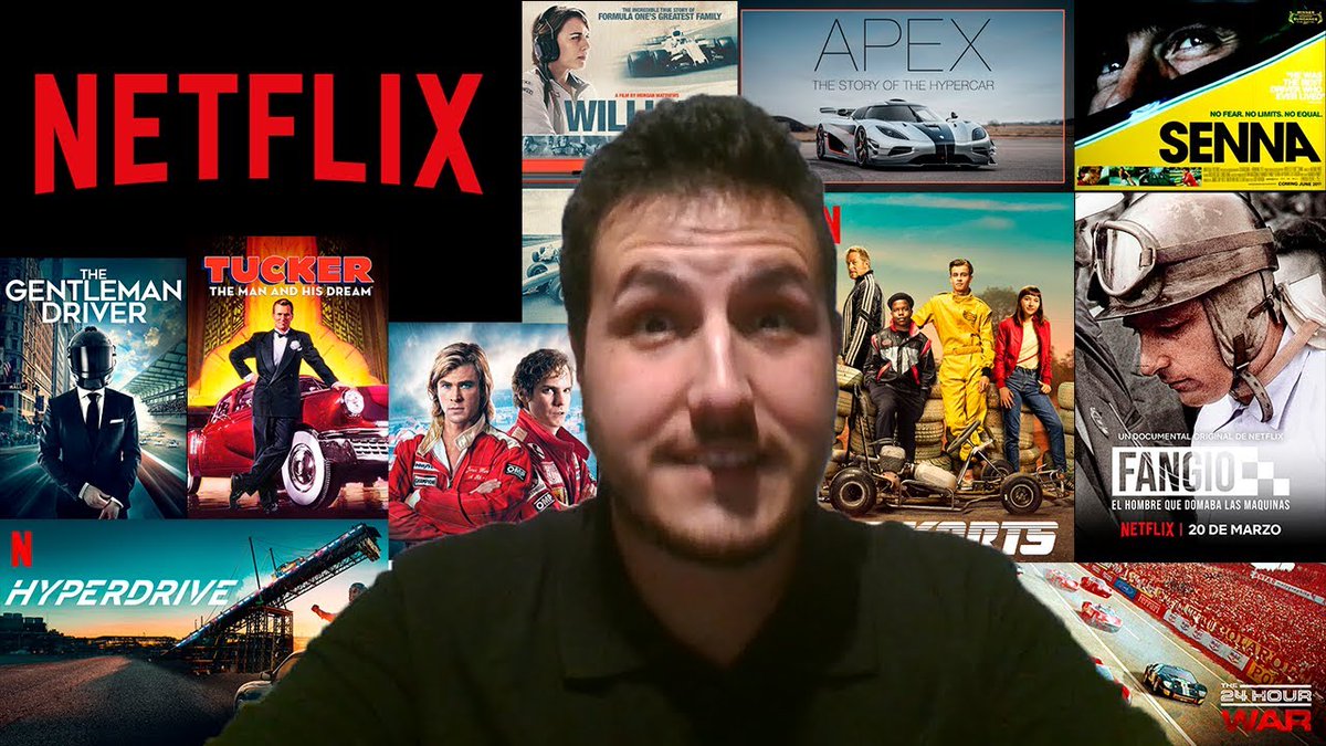 ¡NUEVO VÍDEO en #Youtube !

Hoy os recomiendo diez pelis o documentales que ver en #Netflix . ¿Coincides conmigo en las notas que les pongo? 🤔

😷 #Cuarentena con #motorsport y 🍿<a href="/NetflixES/">Netflix España</a> : ¿Qué ver?  

youtu.be/1Nvs82rhXtM

¡RT!